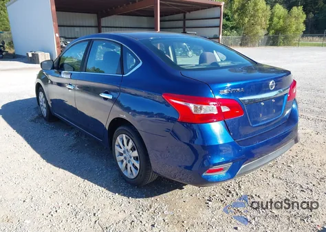 2018 Nissan Sentra S z USA, uszkodzony, nr VIN 3N1AB7AP2JY266858